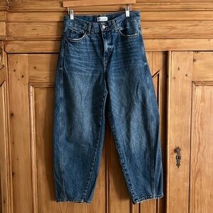 Zara barrel jeans